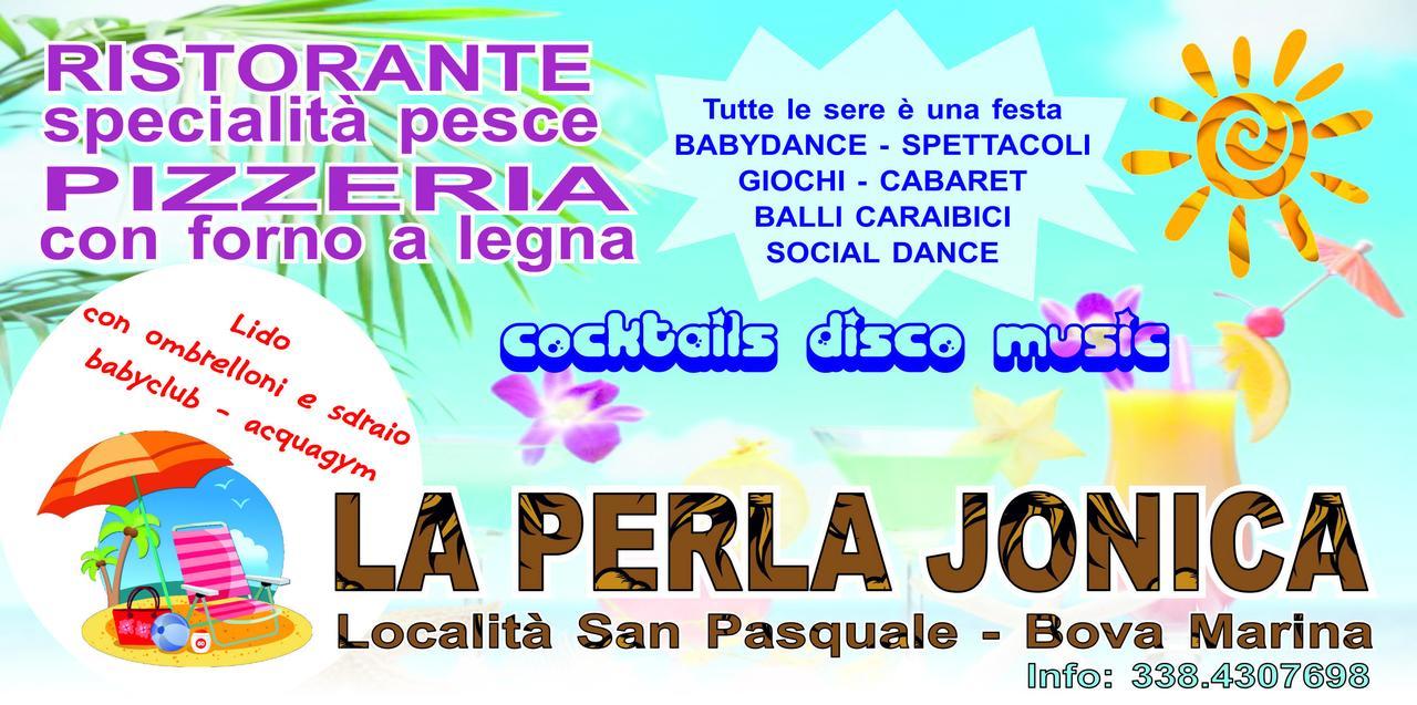 La Perla Jonica Hotel Bova Marina Exterior foto